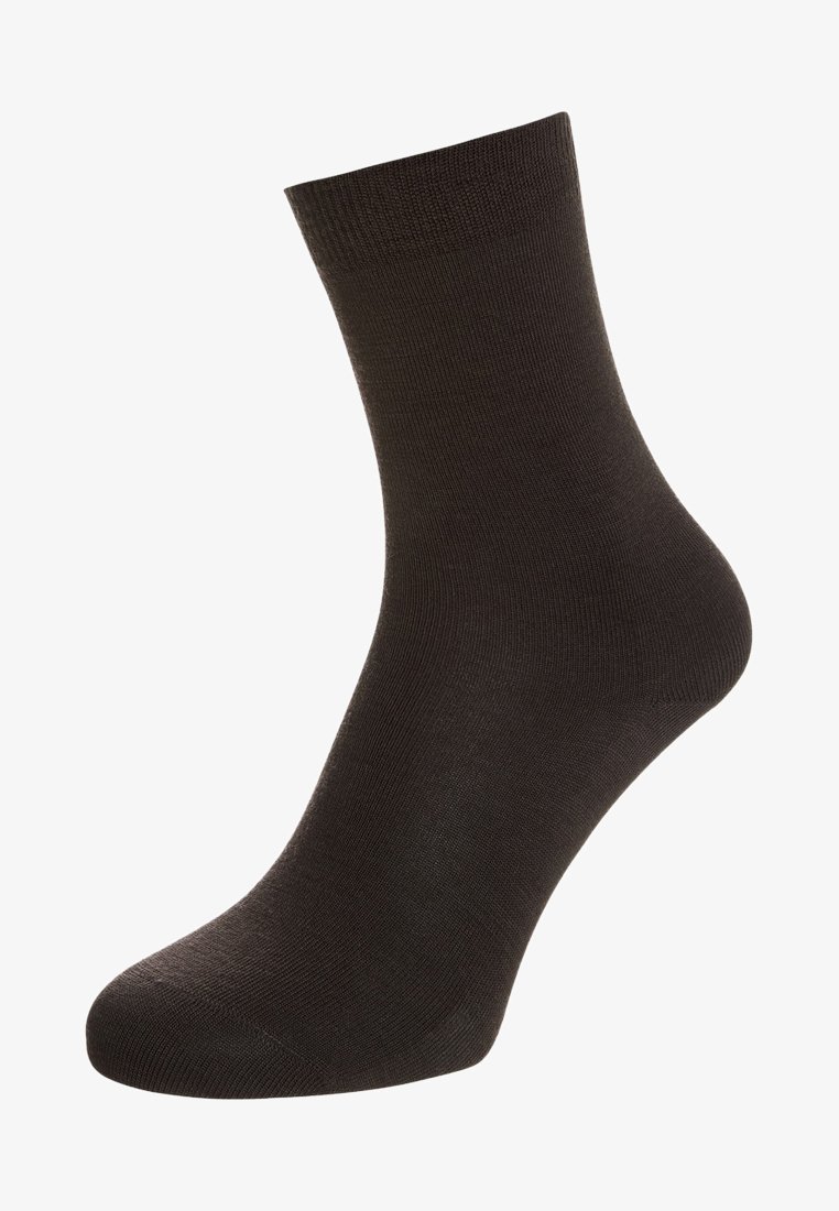 FALKE - SOFTMERINO WARM - Strømper - dark brown, Forstør