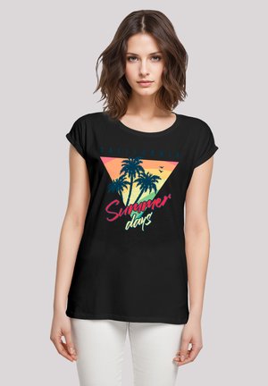 CALIFORNIA SUMMER DAYS PALM - Print T-shirt - schwarz