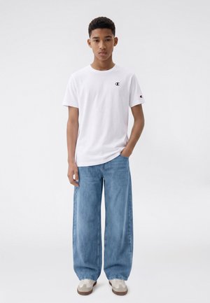 Champion, ICONS CONTRAST UNISEX 2 PACK - Základné tričko - white