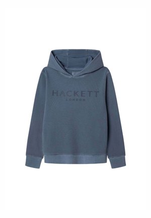 Mikina s kapucňou - chambray blue
