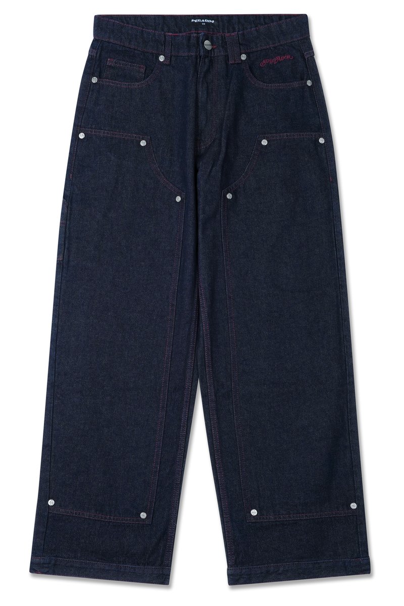 Pegador Wijde jeans donkerblauw Pegador Wijde jeans donkerblauw