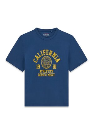 Guess, T-SHIRT MIT GEDRUCKTEM LOGO - T-shirt imprimé - mehrfarbig grundton blau