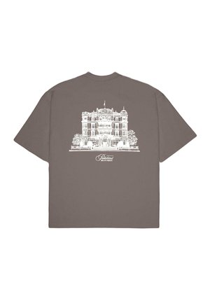 PROHIBITED GRAND RESORT TEE - T-shirt con stampa - grey