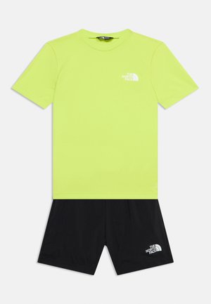 UNISEX SET - Šortky - fizz lime/black