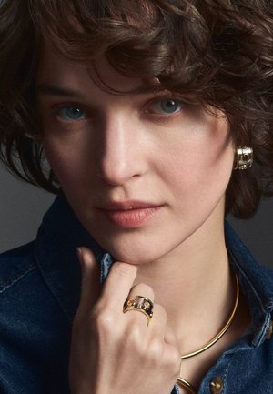 bangle up, CRÉOLES EYELET - Boucles d'oreilles - argentée couleur
