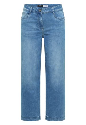 Cecil, 7/8 HIGH WAIST JEANS IM LOOSE FIT - Jean boyfriend - light blue wash