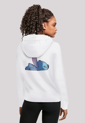 F4NT4STIC DISNEY LILO AND STITCH STITCH BACKSIDE BREAST PRINT - Hoodie - white