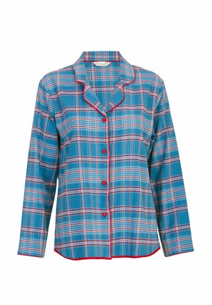 Cyberjammies MONTANA BRUSHED CHECK - Pyjamashirt - blau