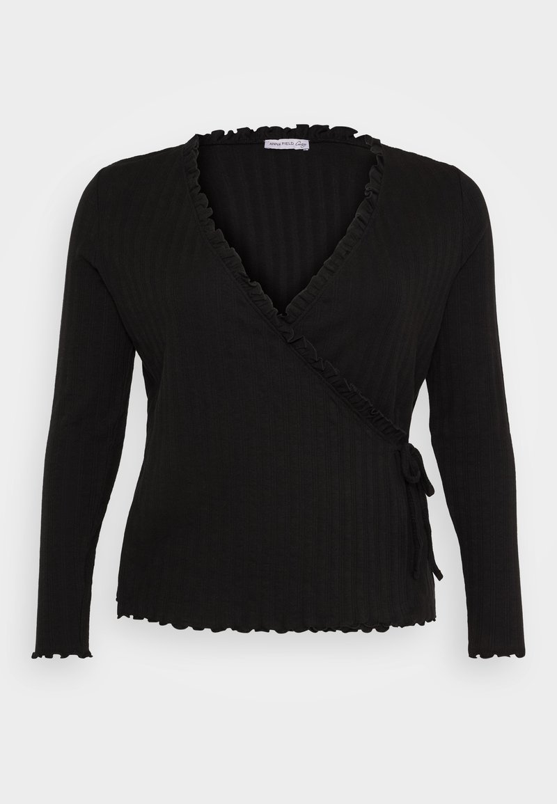 Anna Field Curvy Longsleeve zwart