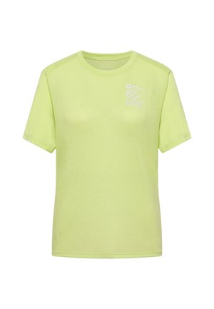 Jack Wolfskin, VONNAN GRAPHIC T W - T-shirt print - explore cool matcha