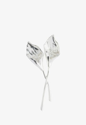 Next, FLOWER STEM BROOCH - Brosche - silver-coloured