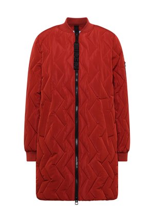 Cecil, LANGER BLOUSONMANTEL MIT STEPPMUSTER - Manteau d'hiver - light russet red