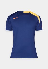 Unselected, blue void/laser orange/bright crimson