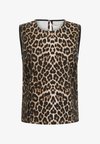 KAJESSICA - Blouse - black brown leopard