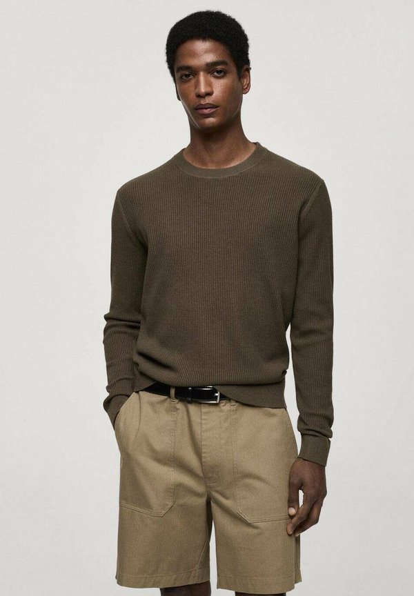 Strickpullover - khaki