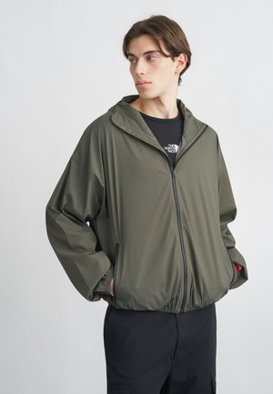 REDBOX PACKABLE HOODED JACKET - Αντιανεμικό μπουφάν - new taupe green