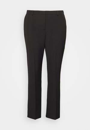 STRAIGHT LEG TROUSERS - Bukse - black