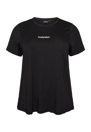 Zizzi, Camiseta básica - schwarz