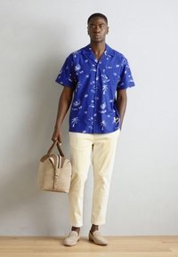Scotch & Soda ALL OVER PRINTED SHIRT - Ing - blue