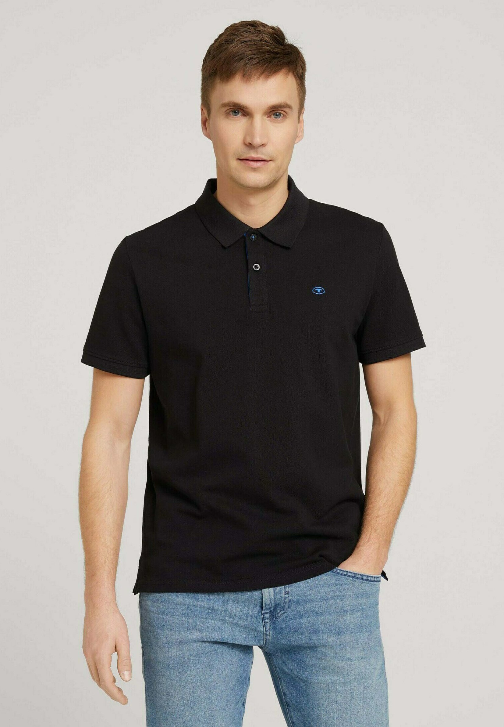 pack of black polo t shirts