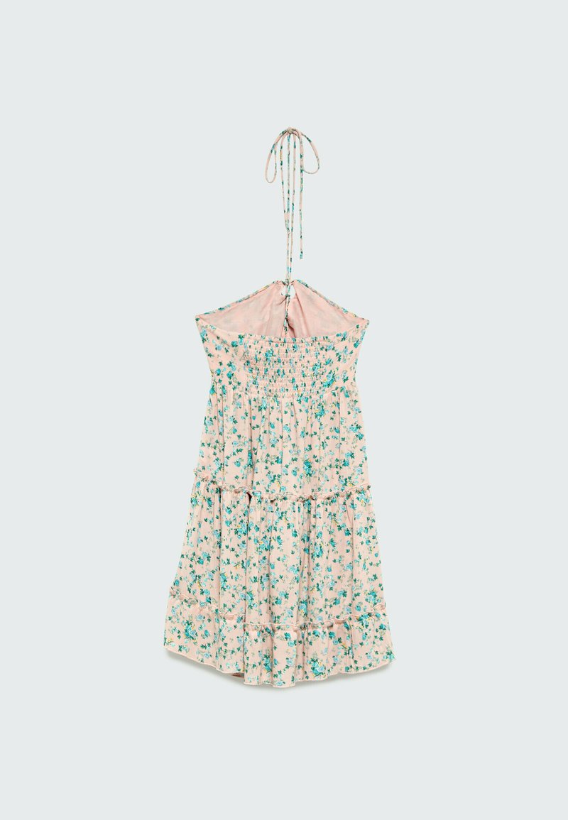 Damen Freizeitkleider | Stradivarius MIT PRINT UND SCHLITZEN Freizeitkleid pink/mehrfarbig - KZ92663 Damen Freizeitkleider | Stradivarius MIT PRINT UND SCHLITZEN Freizeitkleid pink/mehrfarbig - KZ92663