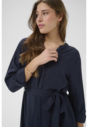 Love Copenhagen LCLUDA MIDI BUTTON UP - Skjortekjole - navy blazer