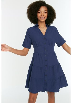PARENT - Abito a camicia - navy blue