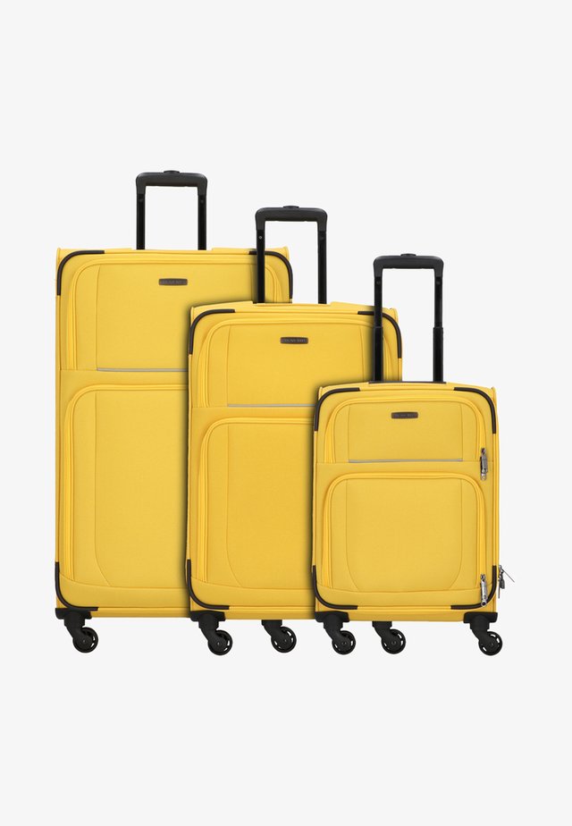 3 PACK - Kofferset - yellow