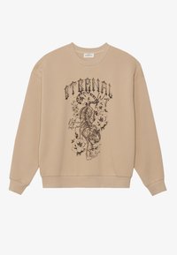 Sweatshirt - beige