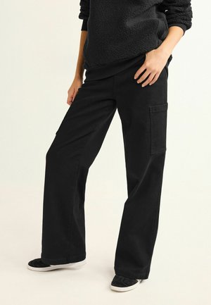 Flared jeans - black