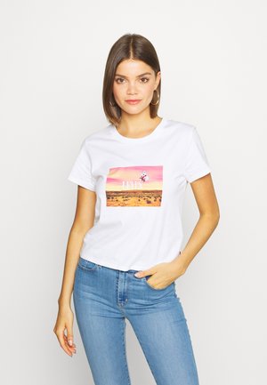 GRAPHIC SURF TEE - T-shirt imprimé - white