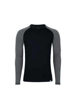 Danish Endurance LONG SLEEVED - Unterhemd/-shirt - black grey