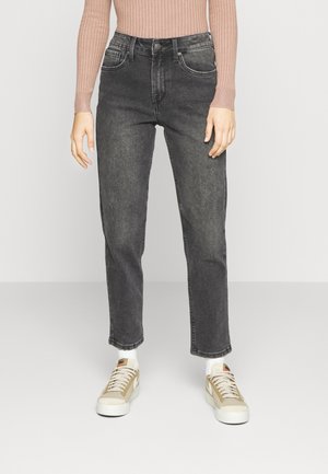 YAS YASZEO ANKLE - Relaxed fit jeans - dark grey