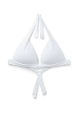 Calzedonia, PREMIUM FIT TRIANGLE - Bikinitop - white