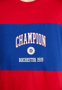 Champion Rochester BOOKSTORE CREWNECK - Tričko s potlačou - red/blue