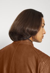 Belstaff RACER JACKET - Casaco de couro - heritage khaki