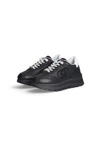 LIU JO WITH BEJEWELLED LOGO - Sneakers basse - black