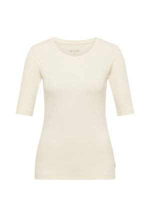 Mustang, T-Shirt basic - weiß
