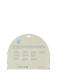 Packaging back of a Sterntaler 5-piece children's dinner set with multilingual product information and handling symbols.