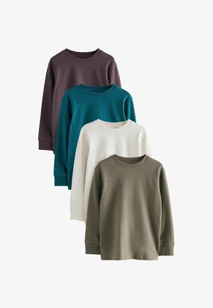 4 PACK - Camiseta de manga larga - purple blue cream stone