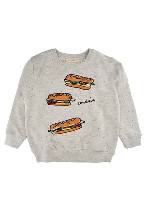 Sweatshirt - mottled grey