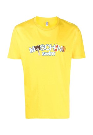 Moschino Underwear, GIROCOLLO CON GELATO - T-shirt con stampa - yellow