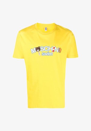 Moschino Underwear, GIROCOLLO CON GELATO - T-shirt con stampa - yellow