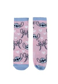 Disney PACK 3 STITCH - Sokken - pink blue black