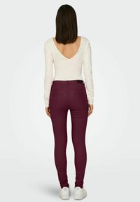 JDY NEWTHUNDER HIGH NOOS - Pantalon classique - fig