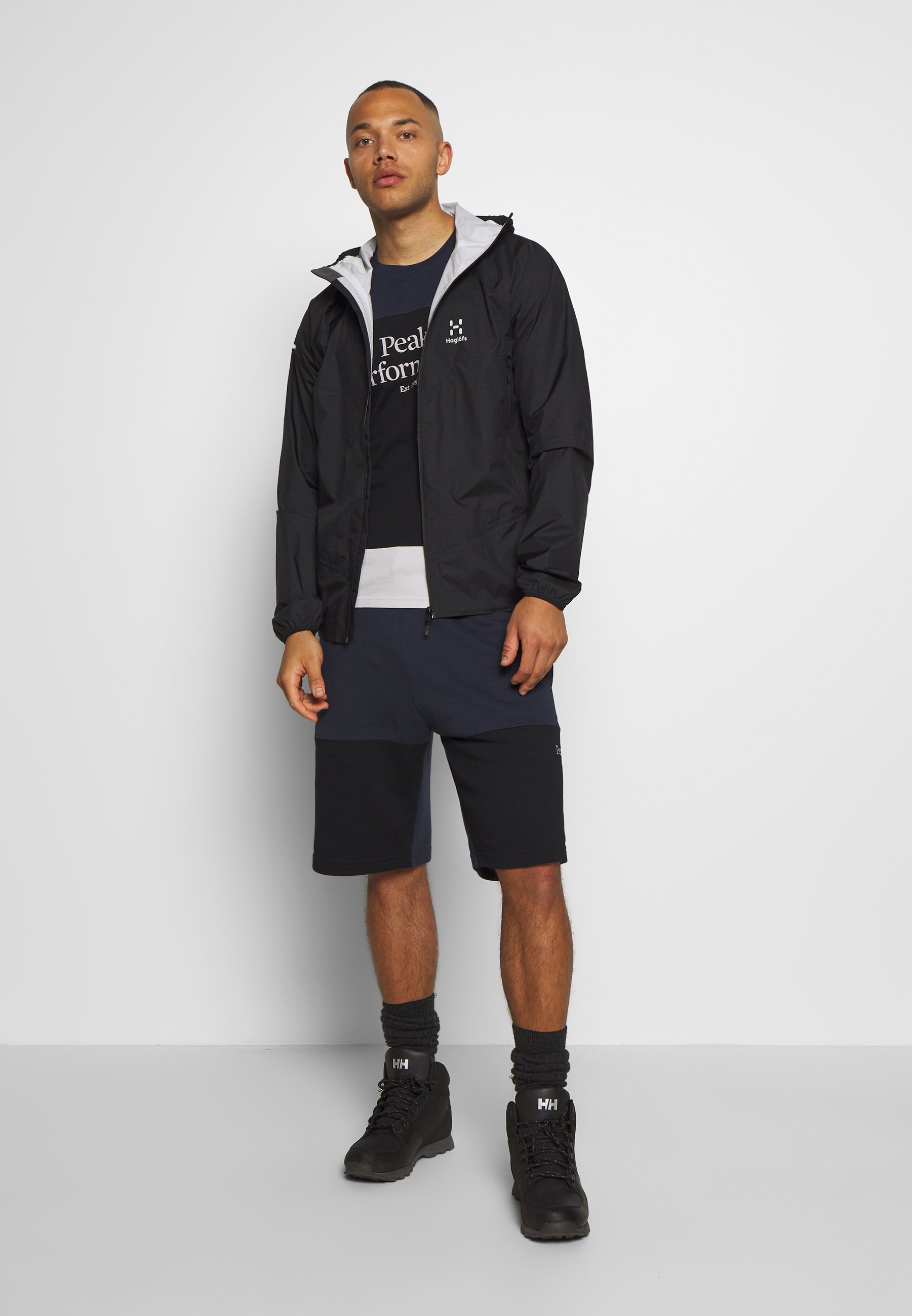 Haglöfs L.I.M PROOF MULTI JACKET MEN Regnjakke true Haglöfs L.I.M Barrier Jacket Herre storm blue | Gode tilbud