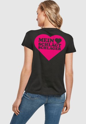 HERZ - T-Shirt print - black