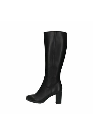 High heeled boots - schwarz