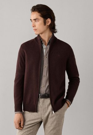 Hackett London, Cardigan - ebony brown