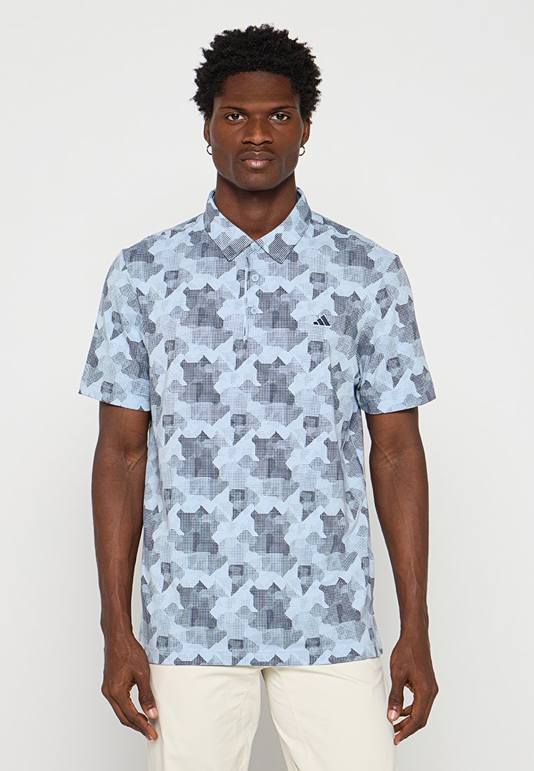 adidas Golf Poloshirt blauw adidas Golf Poloshirt blauw